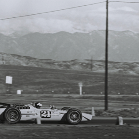 Le circuit de Riverside en Califiornie : un écossais chez les cow boys...
 © D. Friedman